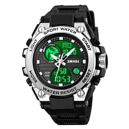 Наручний годинник чоловічий 2360BKSI Black-Silver Skmei acs0029964 - мініатюра 2