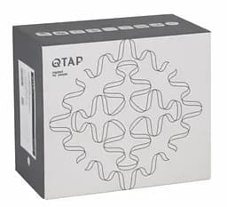 Змішувач для умивальника Qtap Gemini (з гігієнічним душем) Gunmetal Black PVD QTGEM272GMB45692 - мініатюра 7
