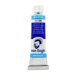 Фарба акварельна Van Gogh (506) Ультрамарин темний туба 10 мл Royal Talens