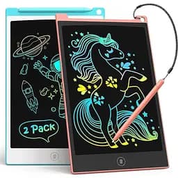 РК-планшет для письма та малювання TECJOE 2 Pack 8.5-дюймовий Doodle Board для дітей
