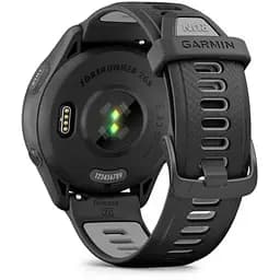 Смарт-годинник Garmin Forerunner 265 з чорний силіконовим ремінцем чорного кольору - мініатюра 3