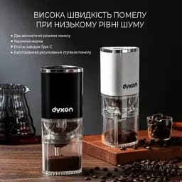 Кавомолка DYXON MEGAGRIND 155 Black (DXNKMMGGD155B) - мініатюра 6