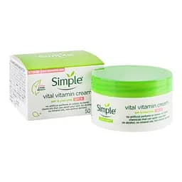 Денний крем для обличчя Simple Kind to Skin, вітамінний, 50 мл - мініатюра 2