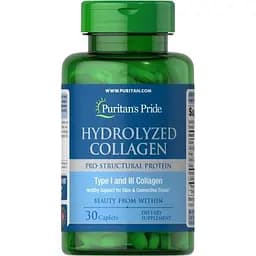 Коллаген Puritans Pride Hydrolyzed Collagen Pro 30 капсул