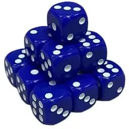 Настольная игра Games 7 Days Кубик D6 с точками (синий) , 1 шт. (g7dd6dotsblue)