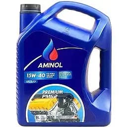 Масло моторне напівсинтетичне Aminol Premium PMG2 15W40 API:SL/CF-4 MB 229.1/229.3 VW 501.01 / 505.00, 5 л (181610)