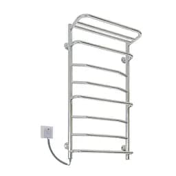 Электрический полотенцесушитель Kosser Лотос 900x500/8 ЕL рег. ДЛ02EL, Хром, Левое