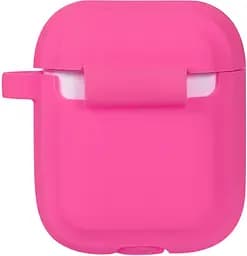 Кейс TOTO Plain Cover With Stripe Style Case AirPods Rose Red - мініатюра 3