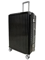 Валіза велика L Milano bag 013 полікарбонат Чорний - мініатюра 1