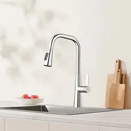 Висувний кухонний змішувач Xiaomi MiJia Pull-out Kitchen Faucet S1 (MJCLSCFLT01DB) - мініатюра 2