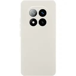 Чехол Silicone Cover Lakshmi Full Camera (AA) with logo для Xiaomi Poco X7 Белый / White