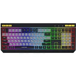 Клавіатура дротова Hator HTK-401 Icefall Black