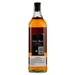 Віскі Gold&Black Blended Scotch Whisky 40% 1 л - мініатюра 2