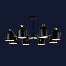 Світильники лофт Levistella 756LPR1027-8 BK