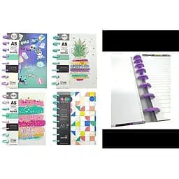 Блокнот на пружині Єдиноріг 763210ML 128 аркушів Різнокольоровий