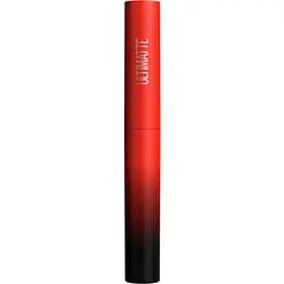 Матова помада для губ Maybelline New York Color Sensational Ultimatte, відтінок 299 (More Scarlet), 2 г (B3340000) - мініатюра 2