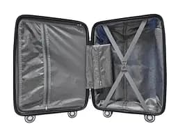 Валіза маленька S поліпропілен Madisson Snowball 01103 58×37×22см 35л Синій - мініатюра 4