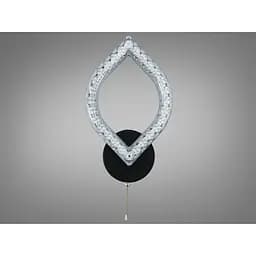 Бра настінне Romin LED чорне 17 Вт CCT ланцюжок