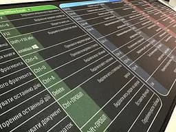 Великий килимок для мишки WorkPlaceShop Поєднання клавіш для Word, Excel та Power Point - мініатюра 8