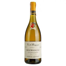 Вино Francois Martenot Bourgogne Chardonnay Parfum de Vigne, біле, сухе, 12,5%, 0,75 л