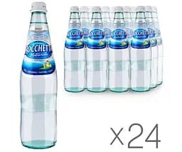 Rocchetta Naturale, 0,5 л, Упаковка 24 шт., Рочетта Натурале, Вода мінеральна негазована, скло