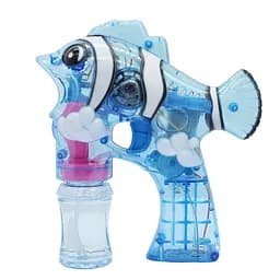 Пистолет с мыльными пузырями, с музыкальными и световыми эффектами, на батарейках (в ассортименте)