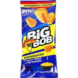 Кукурудза смажена Big Bob Мед з гірчицею 60 г