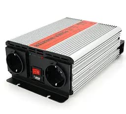 Інвертор напруги 12/220V Ritar RSX1000 1000Вт з апроксимованою синусоїдою - мініатюра 2