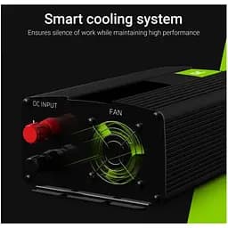Перетворювач напруги інвертор Green Cell 24V на 230V 500W/1000W UK чиста синусоїда - мініатюра 3