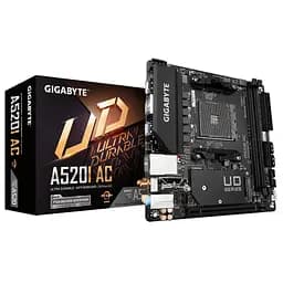 Материнська плата GIGABYTE A520I AC - мініатюра 2