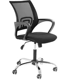 Кресло Веб Хром сиденье Неаполь N-32/спинка Сетка черная