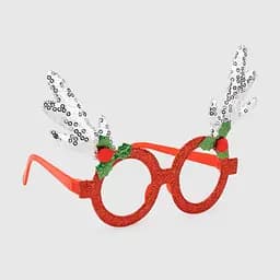 Новорічні окуляри Олень HH5247 Срібний (NY)