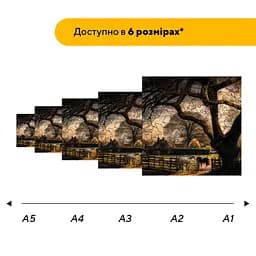 Пазл дерев'яний Відпочинок на фермі, А5, Картонна коробка 35 елементів - мініатюра 2