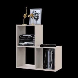 Стеллаж Doros Степь 2х2 Кашемир открытый 69х28.8х71.4 (41516158)