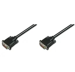 Кабель DVI-D Digitus dual link (AM/AM) 5m