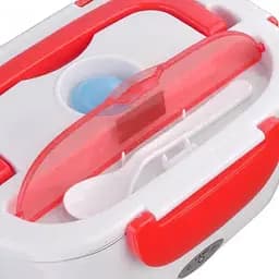 Автомобільний ланч-бокс з підігрівом Electronic Lunchbox від прикурювача термос для їжі 1 л Червоний - мініатюра 5