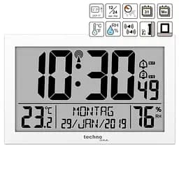 Годинник настінний Technoline WS8016 White (WS8016 weiss) - мініатюра 2