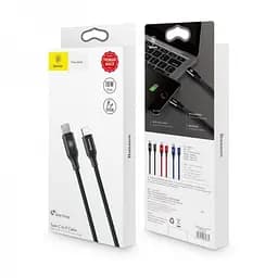 Кабель Baseus Superior Series Fast Charging Data Cable Type-C to Lightning PD 20W 2 м Чорний - мініатюра 2