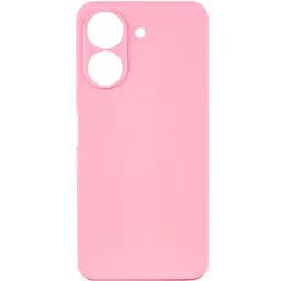 Чохол TPU GETMAN Liquid Silk Full Camera для Xiaomi Redmi 13C / Poco C65 Рожевий / Pink