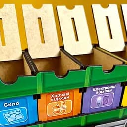Розвиваюча гра Ubumblebees Сортування сміття: сміттєвоз PSF129 комодик настільна                                               - мініатюра 7