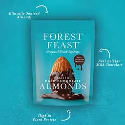 Мигдаль Forest Feast солоний у темному шоколаді 120 г - мініатюра 2