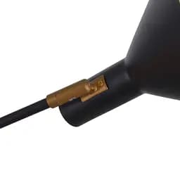 Люстра стельова Brille E14 40W BK (BL-976C/3) 24-405 - мініатюра 11