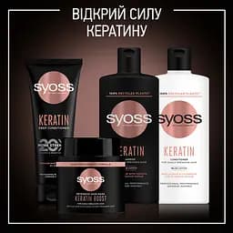 Інтенсивна маска Syoss Keratin, для ламкого волосся, 500 мл - мініатюра 7