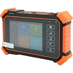 Тестер для камер видеонаблюдения Atis IPC-1910 PLUS, c 4" сенсорным дисплеем, поддерживает IP, AHD, CVI, TVI, CVBS-камеры