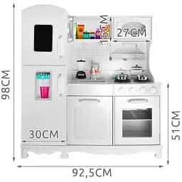 Кухня дитяча Kruzzel KD4582 дерев'яна (22112) - мініатюра 4