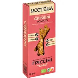 Уцінка. Грисіні Rootéra з томатами 70 г   - мініатюра 1