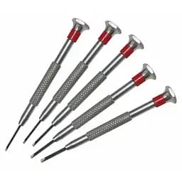 Набір викруток точної механіки Stanley 5 шт: SL0.8, SL1, SL1.2, SL1.6, SL2 (STHT0-62686)