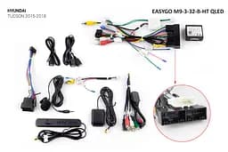 Штатна автомагнітола EasyGo M9-3-32-B-HT QLED Hyundai Tucson - мініатюра 2