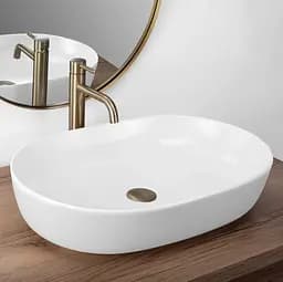 Умивальник Rea Cleo 60,5x41 white matt (REA-U9653), Матова - мініатюра 2