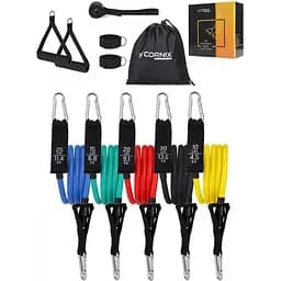 Набір трубчастих еспандерів Cornix 5 шт. 4.5-13.6 кг XR-0051